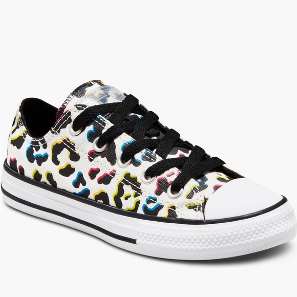 New Converse Chuck Taylor All Star Leopard Print Low Top in size 5 - Picture 1 of 6